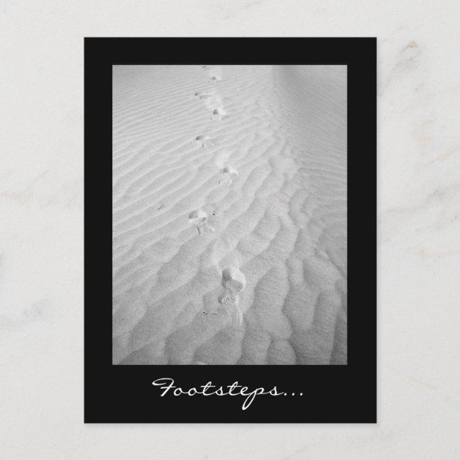 Pasos... Postal (Anverso)