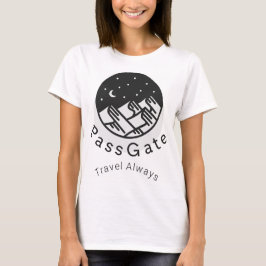 PassGate Travel: siempre camiseta blanca de las mu