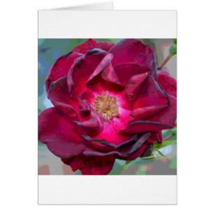 Passion Burgandy Flower