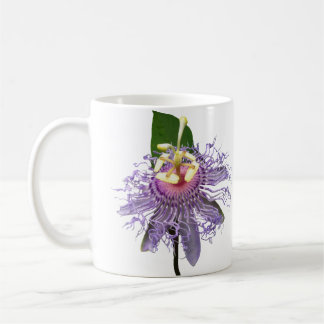 Passionflower - taza blanca