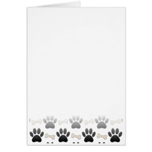 Pasta De Perro Y Huesos Con Gradiente