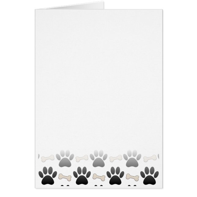 Pasta De Perro Y Huesos Con Gradiente (Frente)