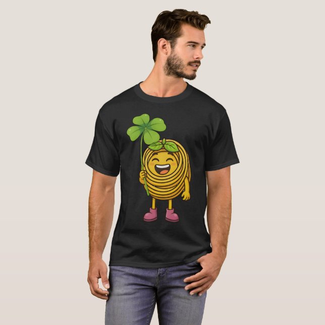 Pasta Polo – Afortunado con Camisa de Trébol (Anverso completo)