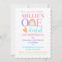Pastel arcoiris: una maravillosa invitación a Fies