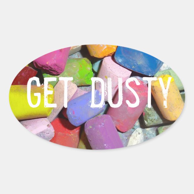 Pastel Artist Pegatina (Anverso)