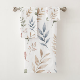 Pastel Boho Acuarela Botánico Follaje