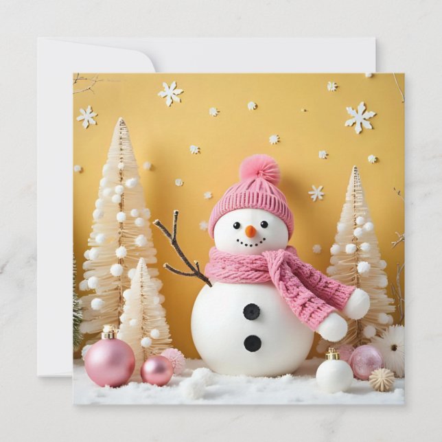 Pastel Christmas - Flat Card  (Anverso)