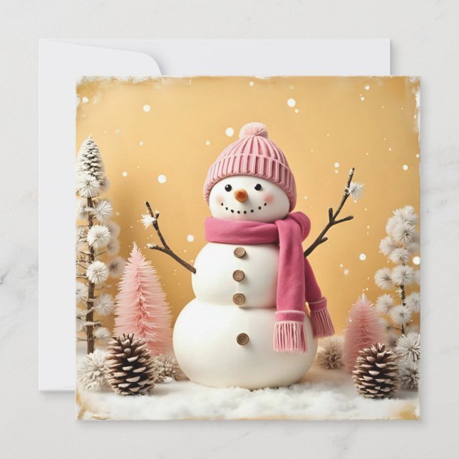 Pastel Christmas - Flat Card (Anverso)