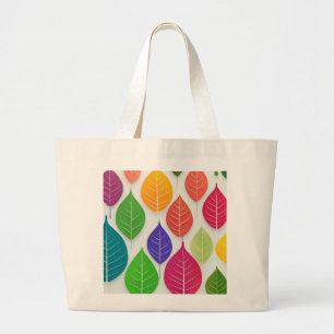 Pastel colorido deja bolsa minimalista