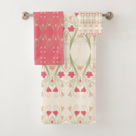 Pastel con rosa y verde