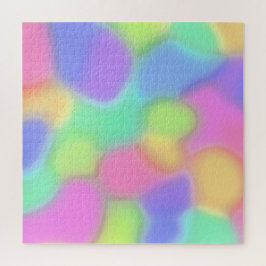 Pastel de arcoiris Blobs rompecabezas rompecabezas