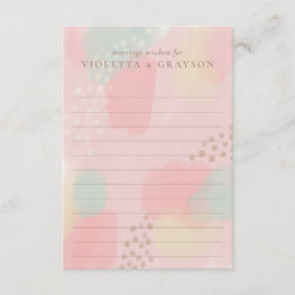 Pastel de arte moderno consejo matrimonial para la