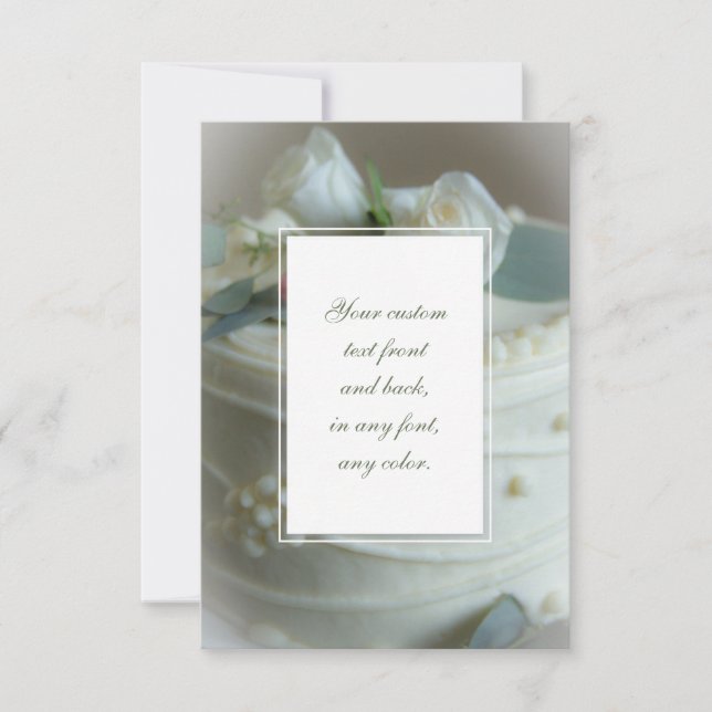 Pastel de Boda (Anverso)