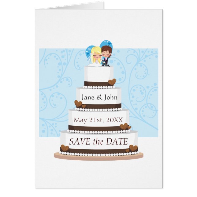 Pastel de bodas del chocolate (Frente)