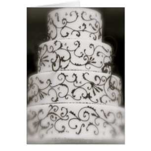 Pastel de bodas elegante