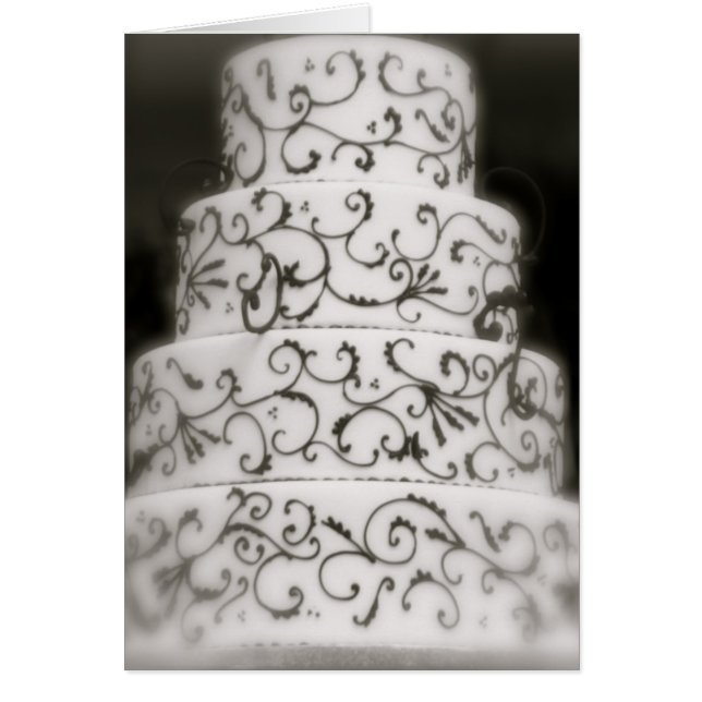 Pastel de bodas elegante (Frente)