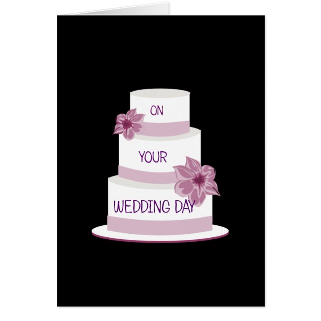 Pastel de bodas elegante (Frente)