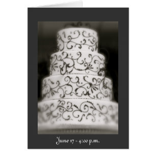 Pastel de bodas elegante