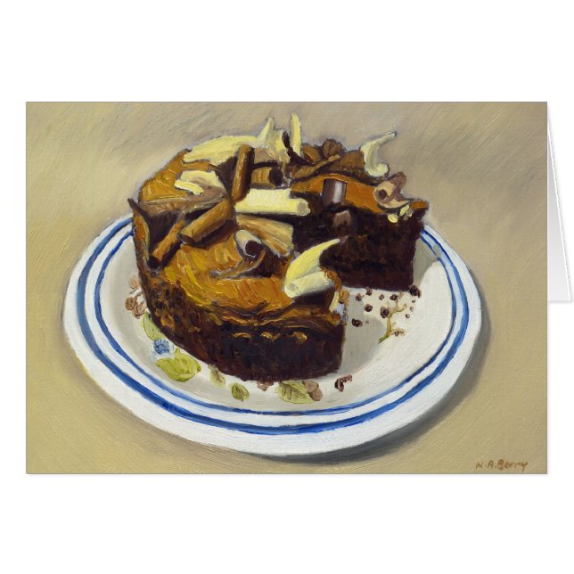 Pastel de chocolate (Anverso (Horizontal))