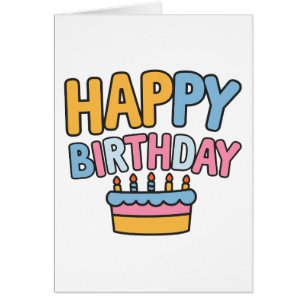 Pastel de Cumpleaños Feliz