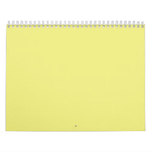 Pastel de fondo amarillo en un calendario