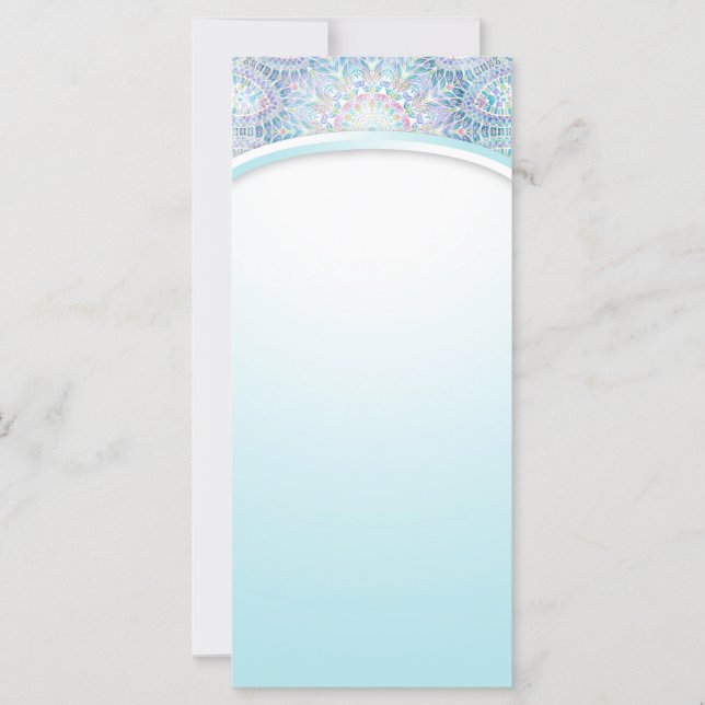 Pastel de nieve Mandala (Anverso)