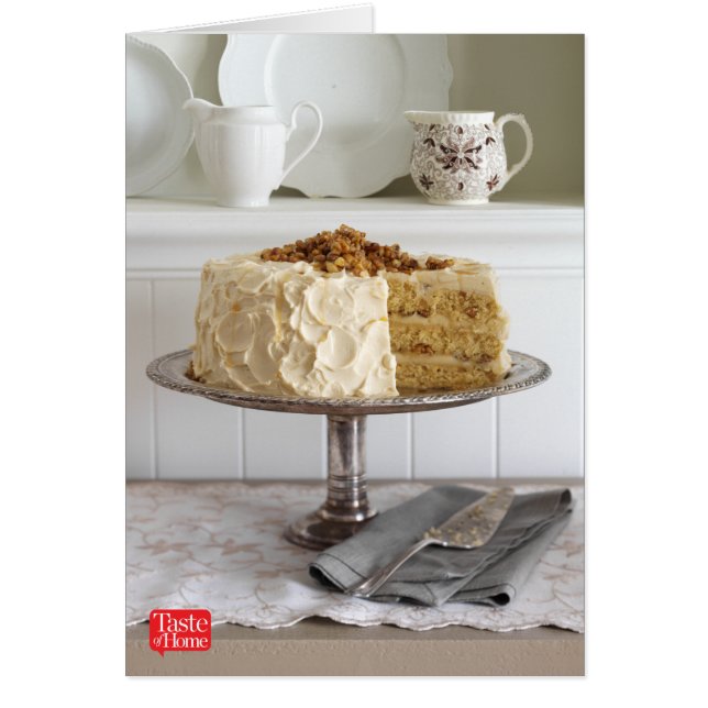 Pastel de nuez de arce (Frente)