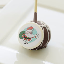 Pastel de pasteles de Santa Claus