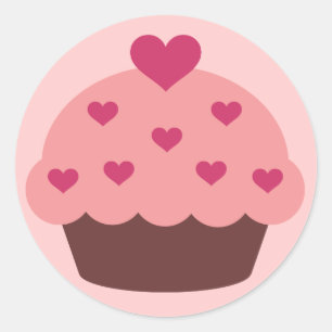 Pastel de Pegatinas de amor