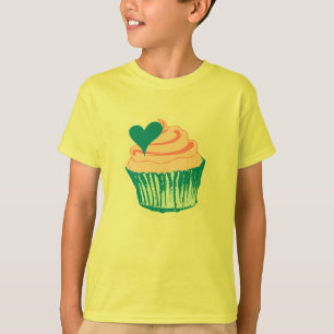 Pastel de personalizado Amor camisetas de texto y 
