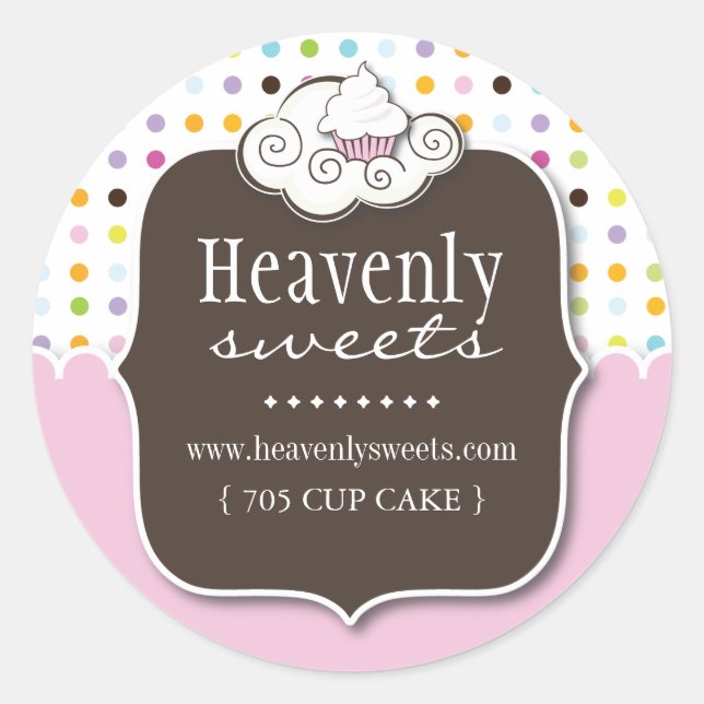 Pastel decorativo | Pegatinas pasteleros (Anverso)