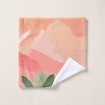 "Pastel Guava Bliss: Toalla personalizada con Cust