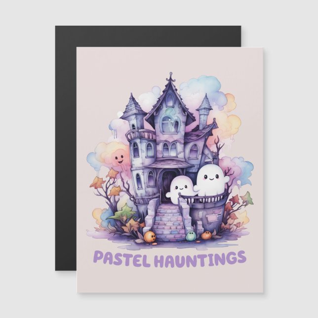 Pastel Hauntings - Casa Cute Pastel Purple (Anverso/Reverso)