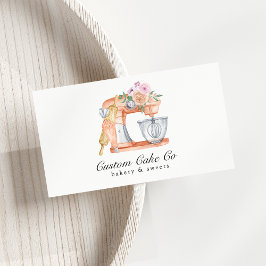 Pastel mezclador acuático + tarjeta de presentació