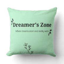 Pastel minimalista de Cojín decorativo de zona de