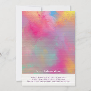 Pastel mínimo Pastel Pastel Pastel Invitaciones Li