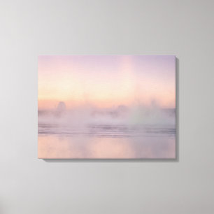 Pastel Mist Horizon • Calm Glow Arte de Lienzo en