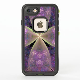 Pastel Morado de la Cruz Floral de Cristo