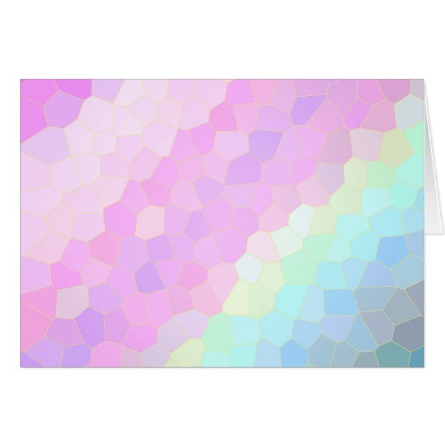 Pastel Mosaic (Anverso (Horizontal))