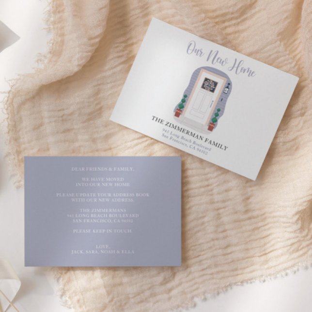 Pastel Nuestra Nueva Invitación De Modos De Acuare (Subido por el creador)