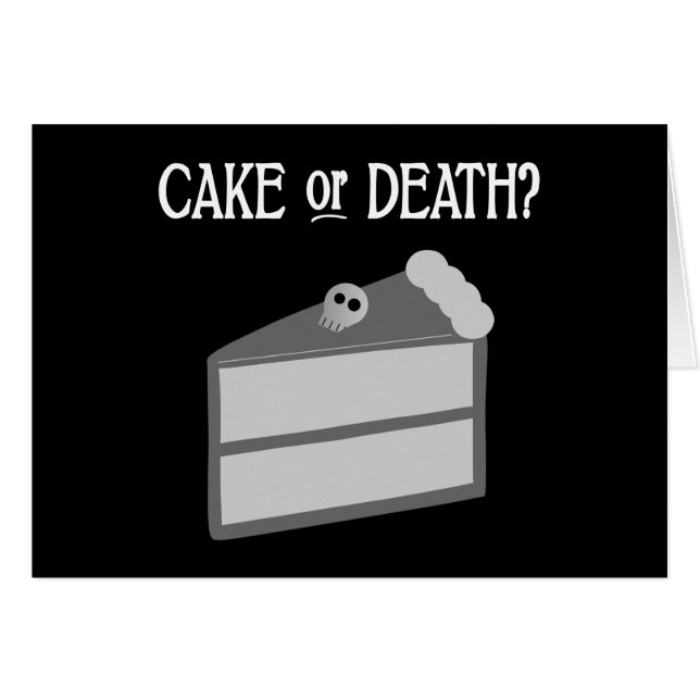 ¿Pastel o Muerte? (Anverso (Horizontal))