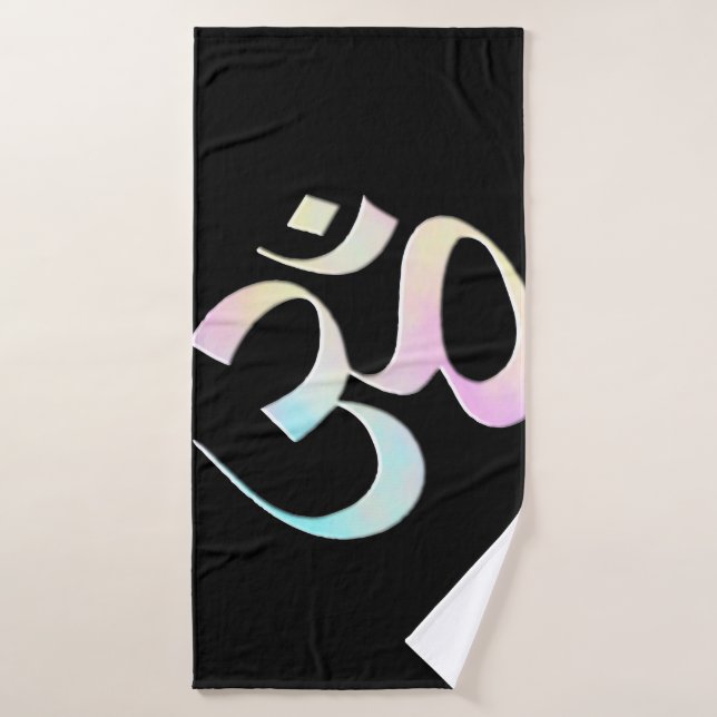 Pastel Om (Toalla de baño)