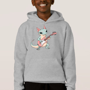 Pastel Punk Rock Axolotl Guitarrista Soft Grunge