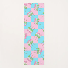 Pastel rosa azul pastel Dango Yoga Mat