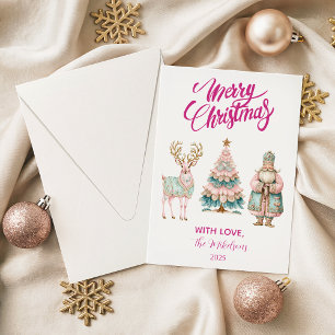 Pastel Santa y Reno Navidad