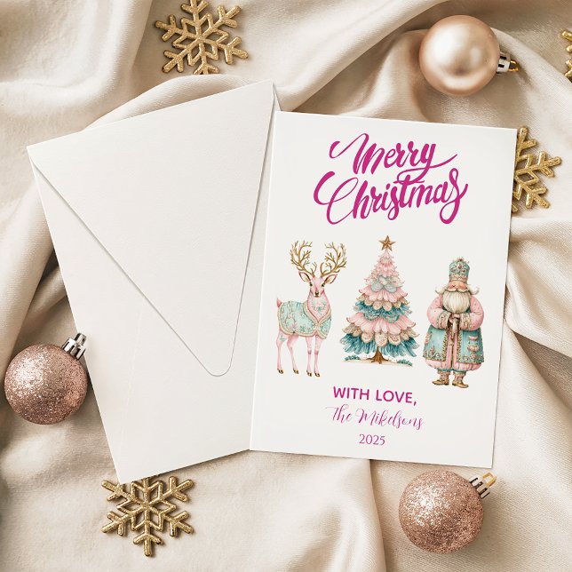 Pastel Santa y Reno Navidad (Subido por el creador)