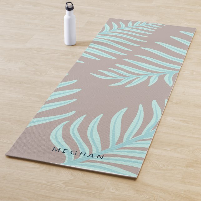 Pastel Tropical Deja Monograma Yoga Mat (In situ)