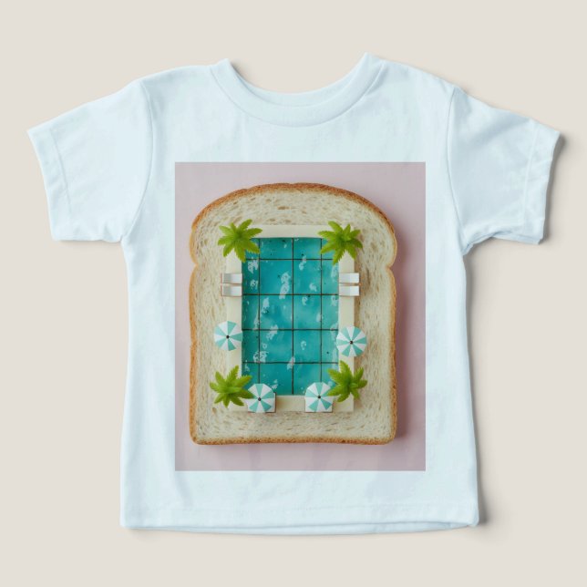 Pastel Vaporwave Pool Toast (Diseño delantero )