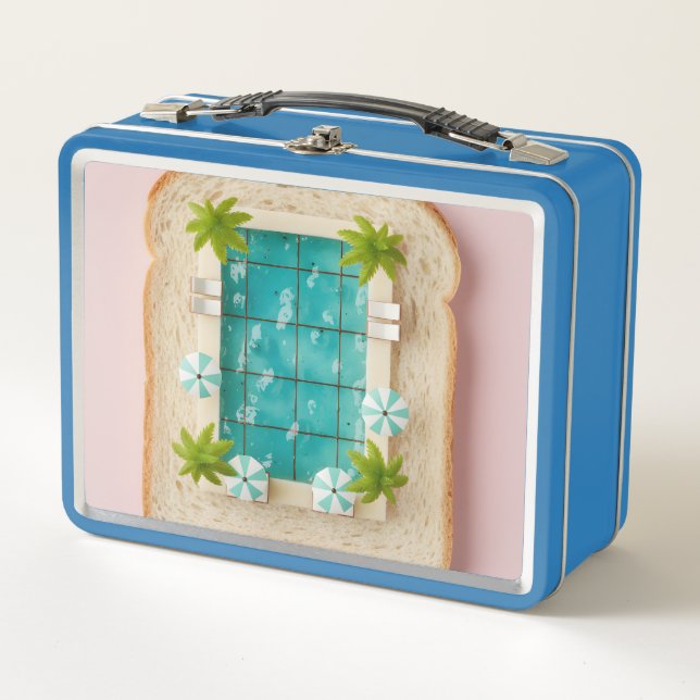 Pastel Vaporwave Pool Toast (Anverso)