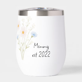 Pastel Wildflower Bouquet Personalizado "Mamá Este